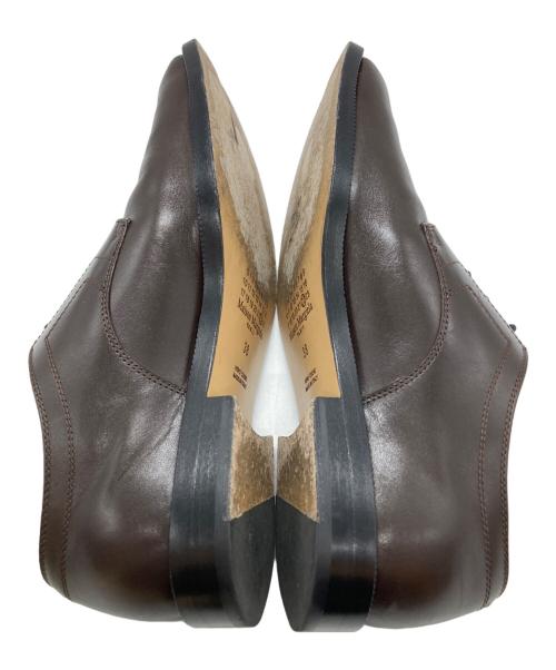 Maison Margiela（メゾンマルジェラ）Maison Margiela (メゾンマルジェラ) TABIレースアップシューズ ブラウン サイズ:38の古着・服飾アイテム