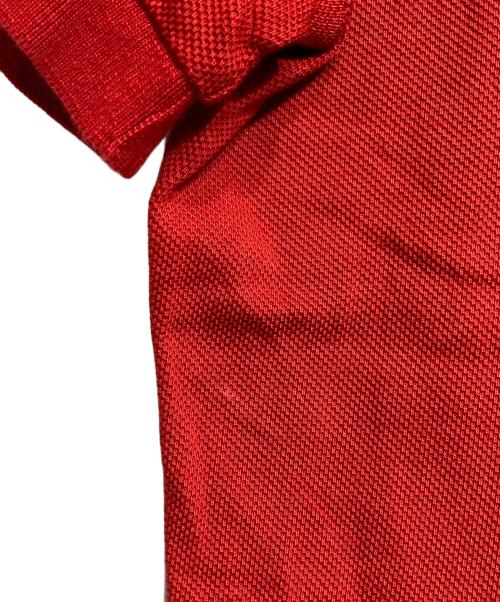 PRADA（プラダ）PRADA (プラダ) ラバーパッチポロシャツ/Rubber patch polo shirt レッド サイズ:Sの古着・服飾アイテム