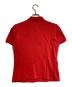 PRADA (プラダ) ラバーパッチポロシャツ/Rubber patch polo shirt レッド サイズ:S：12000円