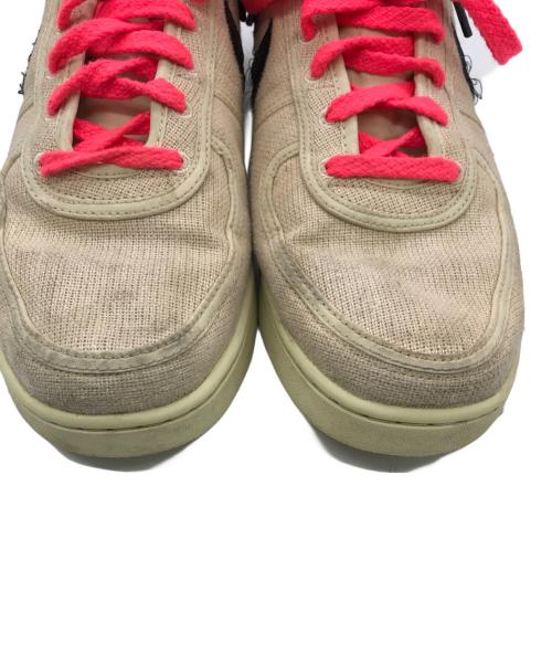 NIKE（ナイキ）NIKE (ナイキ) stussy (ステューシー) Vandal High ベージュ サイズ:28の古着・服飾アイテム