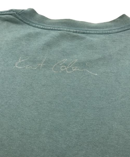 Kurt Cobain（カートコバーン）KURT COBAIN (カートコバーン) 90s バンドTEE グリーン サイズ:XLの古着・服飾アイテム