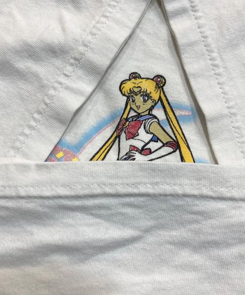 SAILAR MOON（セーラー ムーン）SAILAR MOON (セーラー ムーン) 00s アニメーションTEE ホワイト サイズ:Lの古着・服飾アイテム