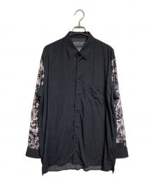 WILDSIDE YOHJI YAMAMOTO×龍が如く（ワイルドサイド ヨウジ ヤマモト×龍ガ如ク）の古着「Rayon Shirt (般若)」｜ブラック