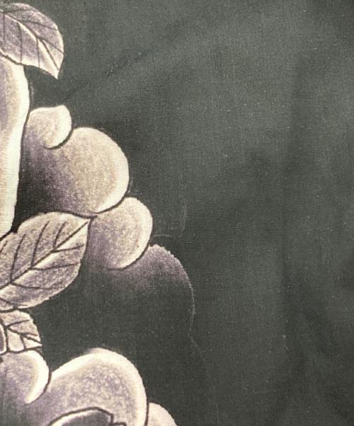 WILDSIDE YOHJI YAMAMOTO（ワイルドサイド ヨウジ ヤマモト）WILDSIDE YOHJI YAMAMOTO (ワイルドサイド ヨウジ ヤマモト) 龍が如く (龍ガ如ク) Rayon Shirt (般若) ブラック サイズ:3の古着・服飾アイテム