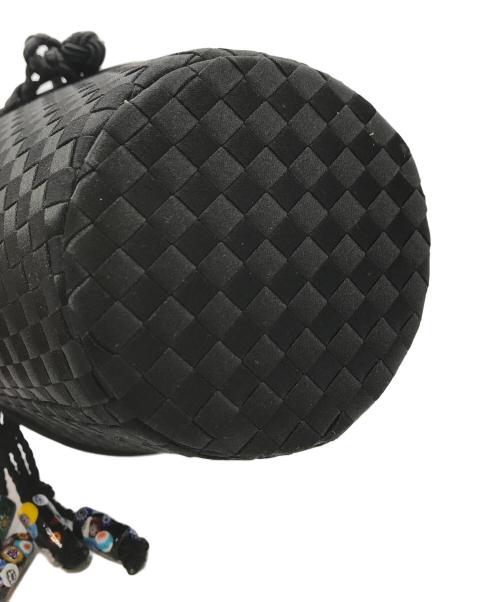 BOTTEGA VENETA（ボッテガベネタ）BOTTEGA VENETA (ボッテガベネタ) ヴィンテージバケットショルダーバッグ ブラックの古着・服飾アイテム