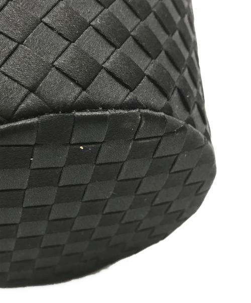 BOTTEGA VENETA（ボッテガベネタ）BOTTEGA VENETA (ボッテガベネタ) ヴィンテージバケットショルダーバッグ ブラックの古着・服飾アイテム