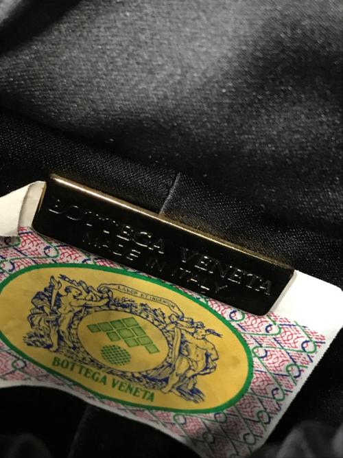 BOTTEGA VENETA（ボッテガベネタ）BOTTEGA VENETA (ボッテガベネタ) ヴィンテージバケットショルダーバッグ ブラックの古着・服飾アイテム