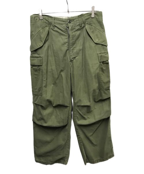 US ARMY（ユーエスアーミー）US ARMY (ユーエスアーミー) M-65カーゴパンツ グリーン サイズ:-の古着・服飾アイテム