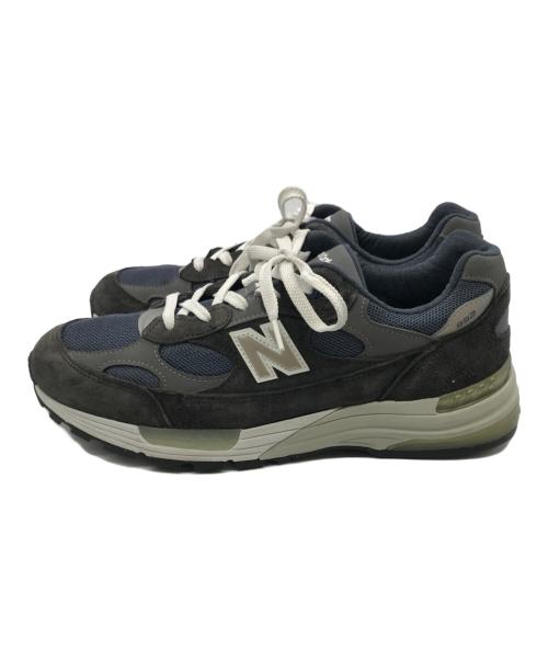 NEW BALANCE（ニューバランス）NEW BALANCE (ニューバランス) ローカットスニーカー ネイビー サイズ:10 1/2(28.5cm)の古着・服飾アイテム