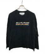 DAIRIKUダイリク）の古着「BIGGIE Layered T-Shirt」｜ブラック