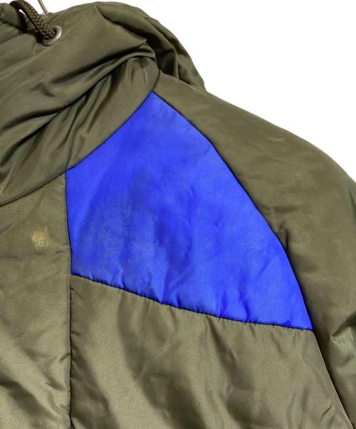 COMME des GARCONS SHIRT（コムデギャルソンシャツ）COMME des GARCONS SHIRT (コムデギャルソンシャツ) カラーブロックパフジャケット オリーブ サイズ:Mの古着・服飾アイテム