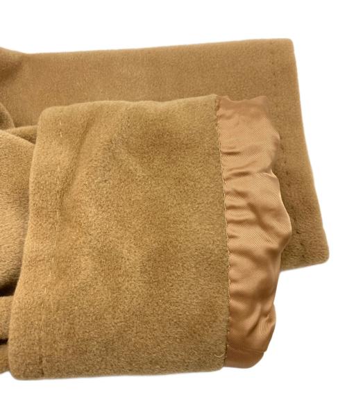 MaxMara（マックスマーラ）MaxMara (マックスマーラ) アンゴラ混チェスターコート ブラウン サイズ:36の古着・服飾アイテム