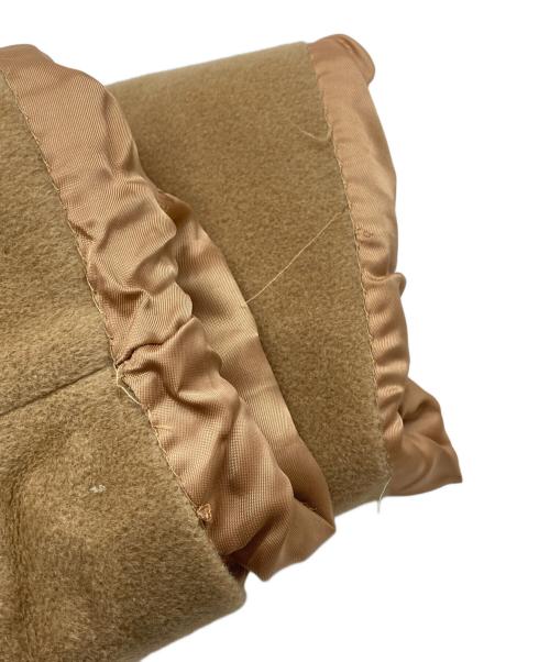 MaxMara（マックスマーラ）MaxMara (マックスマーラ) アンゴラ混チェスターコート ブラウン サイズ:36の古着・服飾アイテム