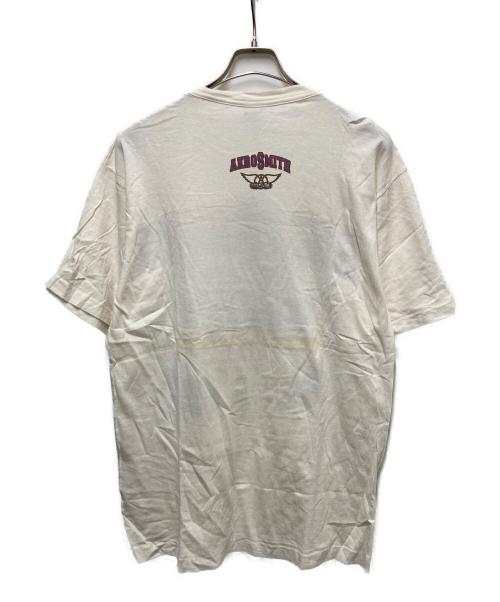 AEROSMITH（エアロスミス）AEROSMITH (エアロスミス) 90s バンドTEE ホワイト サイズ:Lの古着・服飾アイテム