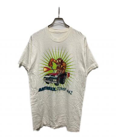 中古・古着通販】ANTHRAX (アンスラックス) 90s バンドTEE ホワイト