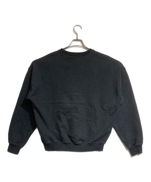 gadid anoniem（ガディッド アノニム）GADID ANONIEM (ガディッド アノニム) ワンポイントロゴスウェット ブラック サイズ:Freeの古着・服飾アイテム