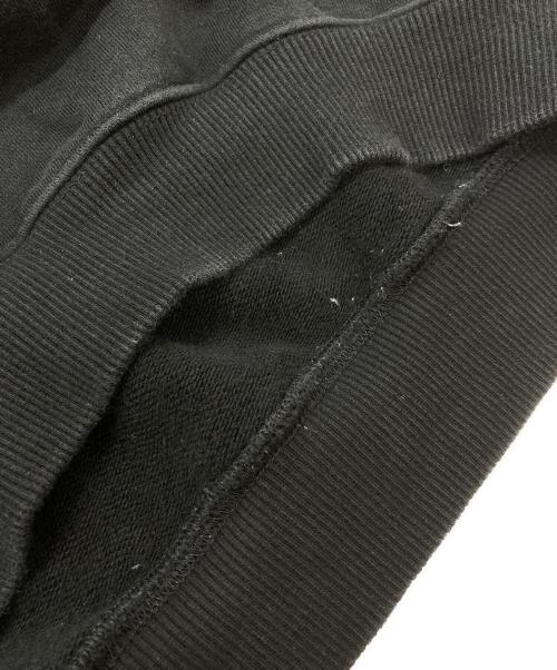 gadid anoniem（ガディッド アノニム）GADID ANONIEM (ガディッド アノニム) ワンポイントロゴスウェット ブラック サイズ:Freeの古着・服飾アイテム