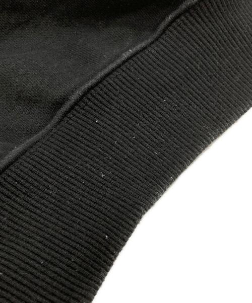 gadid anoniem（ガディッド アノニム）GADID ANONIEM (ガディッド アノニム) ワンポイントロゴスウェット ブラック サイズ:Freeの古着・服飾アイテム