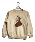 FRONT 11201×museum of dailyフロント 11201×）の古着「コラボスウェット」｜ベージュ