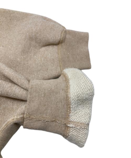 FRONT 11201（フロント 11201）FRONT 11201 (フロント 11201) museum of daily コラボスウェット ベージュ サイズ:Sの古着・服飾アイテム