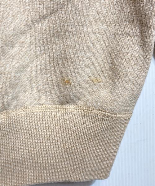 FRONT 11201（フロント 11201）FRONT 11201 (フロント 11201) museum of daily コラボスウェット ベージュ サイズ:Sの古着・服飾アイテム