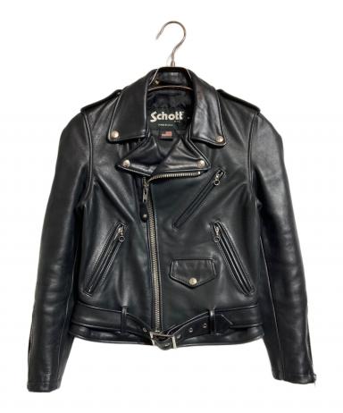 値下げ　Schottライダースジャケット　Sサイズ 中古・古着通販】Schott (ショット) レザーライダースジャケット