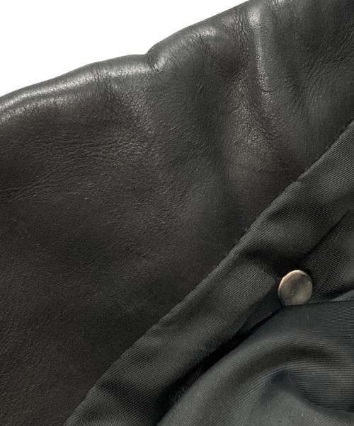 Schott（ショット）Schott (ショット) レザーライダースジャケット ブラック サイズ:Sの古着・服飾アイテム