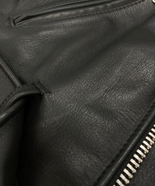 Schott（ショット）Schott (ショット) レザーライダースジャケット ブラック サイズ:Sの古着・服飾アイテム