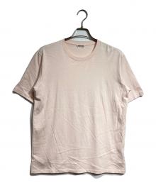 AURALEE（オーラリー）の古着「LUSTER PLAITING TEE/ラスターブレーティングT」｜ピンク