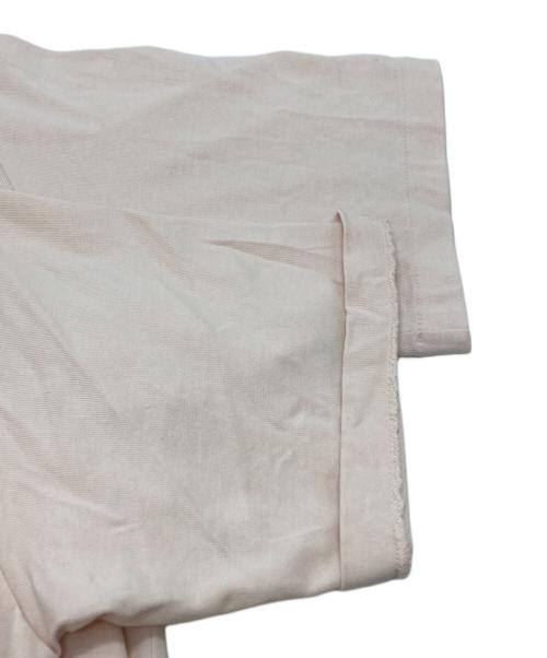 AURALEE（オーラリー）AURALEE (オーラリー) LUSTER PLAITING TEE/ラスターブレーティングT ピンク サイズ:3の古着・服飾アイテム