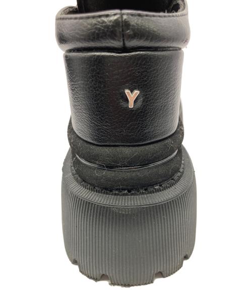 YELLO（イエロ）YELLO (イエロ) 厚底ローファー ブラック サイズ:Sの古着・服飾アイテム