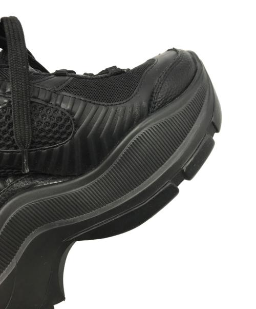 YELLO（イエロ）YELLO (イエロ) KERRI SABOT SNEAKERS ブラック サイズ:Sの古着・服飾アイテム