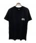 stussy（ステューシー）の古着「NO BAD DAYSフラワープリントTシャツ」｜ブラック