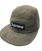SUPREMEシュプリーム）の古着「Suede Camp Cap」｜グレー