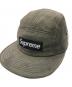 SUPREME（シュプリーム）の古着「Suede Camp Cap」｜グレー