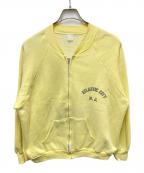USEDユーズド）の古着「70s-80s セパレートポケットジップスウェット」｜イエロー