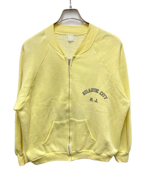 USED（ユーズド）USED (ユーズド) 70s-80s セパレートポケットジップスウェット イエロー サイズ:-の古着・服飾アイテム