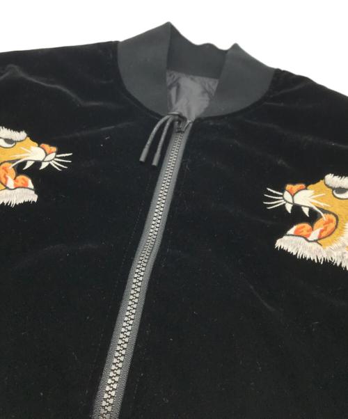 TAION（タイオン）TAION (タイオン) ジャパンスペシャル リバーシブル スカジャン ブラック サイズ:Sの古着・服飾アイテム