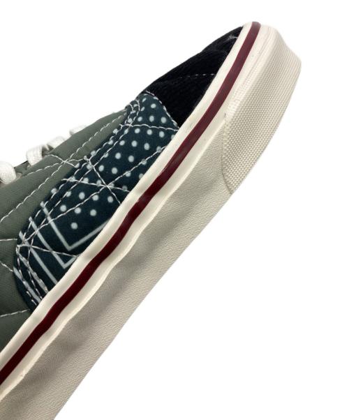 VANS（バンズ）VANS (バンズ) AUTHENTIC 44 DX PW  QUILTED MIX ブラック×グリーン サイズ:US9（27）の古着・服飾アイテム