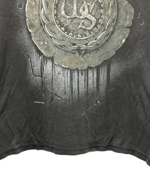 Whitesnake（ホワイトスネイク）Whitesnake (ホワイトスネイク) 80s サーペンスアルバムツアーTEE ブラック サイズ:	SIZE Mの古着・服飾アイテム