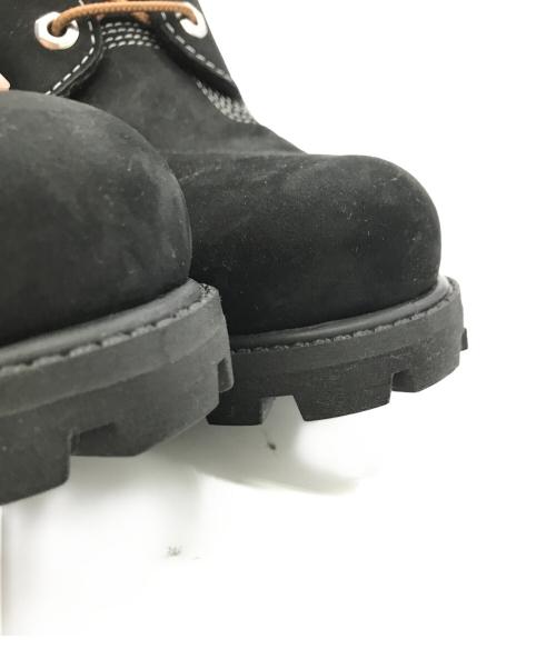 Timberland（ティンバーランド）Timberland (ティンバーランド) プレミアム 6インチ スエード レースアップ ショートブーツ ブラック サイズ:US9の古着・服飾アイテム