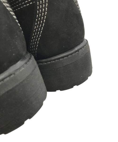 Timberland（ティンバーランド）Timberland (ティンバーランド) プレミアム 6インチ スエード レースアップ ショートブーツ ブラック サイズ:US9の古着・服飾アイテム