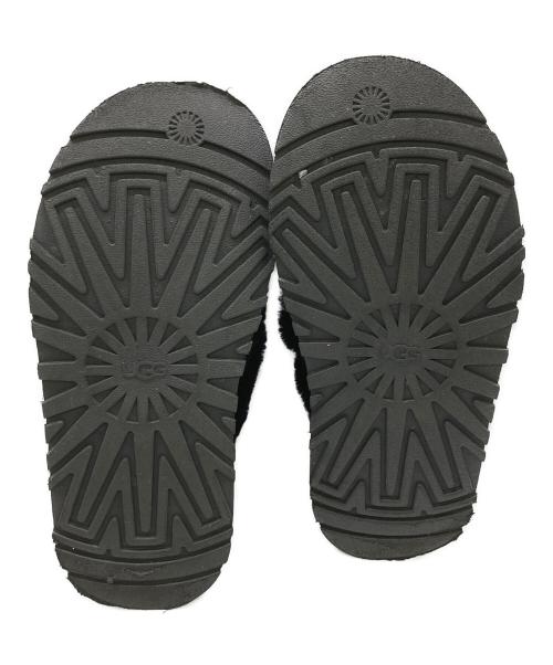 UGG（アグ）UGG (アグ) Disco Cross Slide ブラック サイズ:	SIZE US6 (23cm)の古着・服飾アイテム