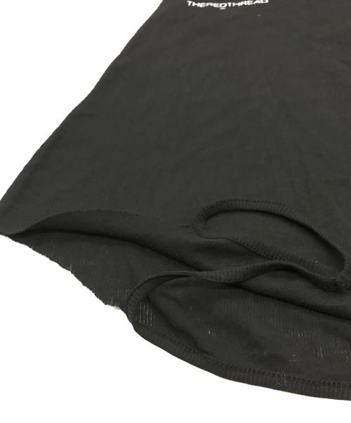THEREDTHREAD（ザレッドスレッド）THEREDTHREAD (ザレッドスレッド) S stamp tee dress ブラック サイズ:	SIZE Freeの古着・服飾アイテム