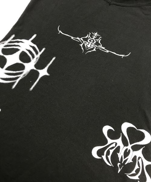 THEREDTHREAD（ザレッドスレッド）THEREDTHREAD (ザレッドスレッド) S stamp tee dress ブラック サイズ:	SIZE Freeの古着・服飾アイテム