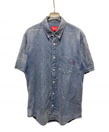 SUPREME（シュプリーム）の古着「ACID SHIRT」｜ネイビー