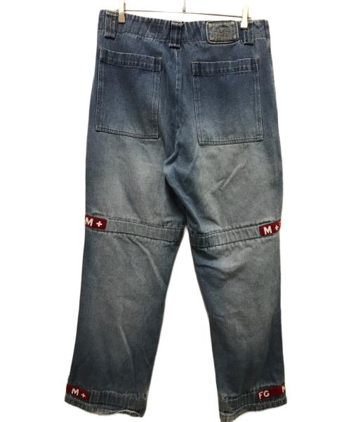 MARITHE+FRANCOIS GIRBAUD（マリテフランソワジルボー）MARITHE+FRANCOIS GIRBAUD (マリテフランソワジルボー) シャトルデニムパンツ インディゴ サイズ:34Mの古着・服飾アイテム