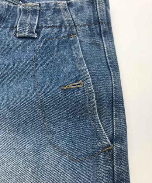 MARITHE+FRANCOIS GIRBAUD（マリテフランソワジルボー）MARITHE+FRANCOIS GIRBAUD (マリテフランソワジルボー) シャトルデニムパンツ インディゴ サイズ:34Mの古着・服飾アイテム