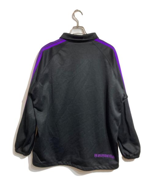 NEPENTHES（ネペンテス）NEPENTHES (ネペンテス) BEAMS (ビームス) 別注トラックジャケット ブラック×パープル サイズ:Lの古着・服飾アイテム