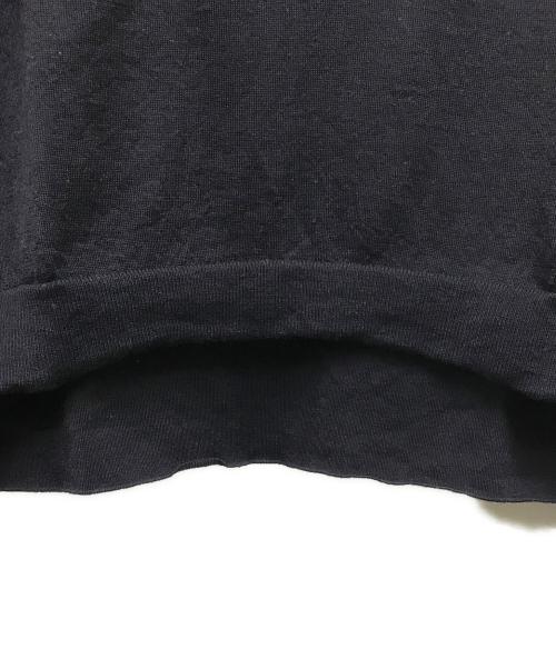 WE-AR4（-）WE-AR4 (-) ニットポロシャツ ネイビー サイズ:XSの古着・服飾アイテム